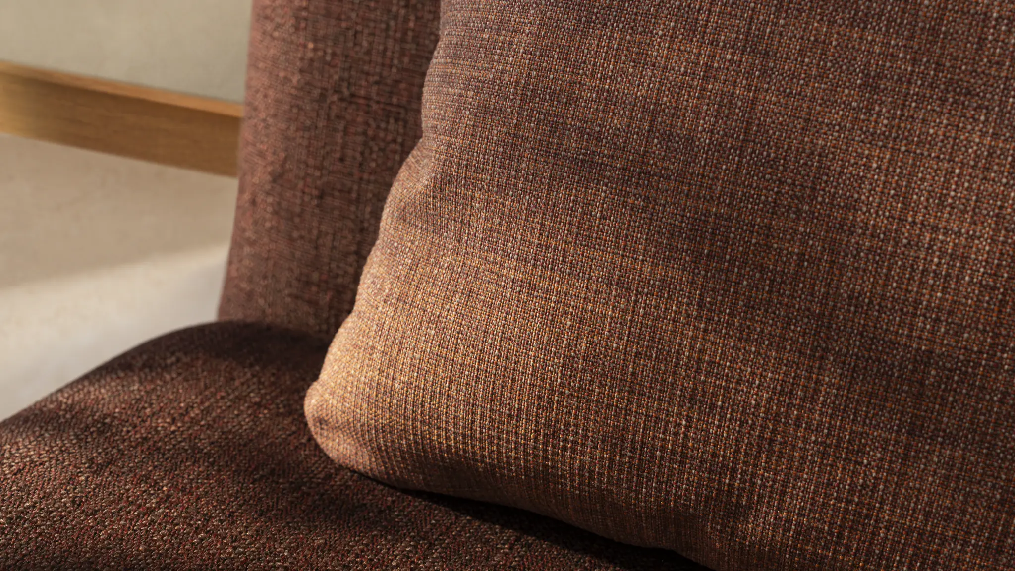 Bay upholstery fabric by Vescom close-up with rich woven texture