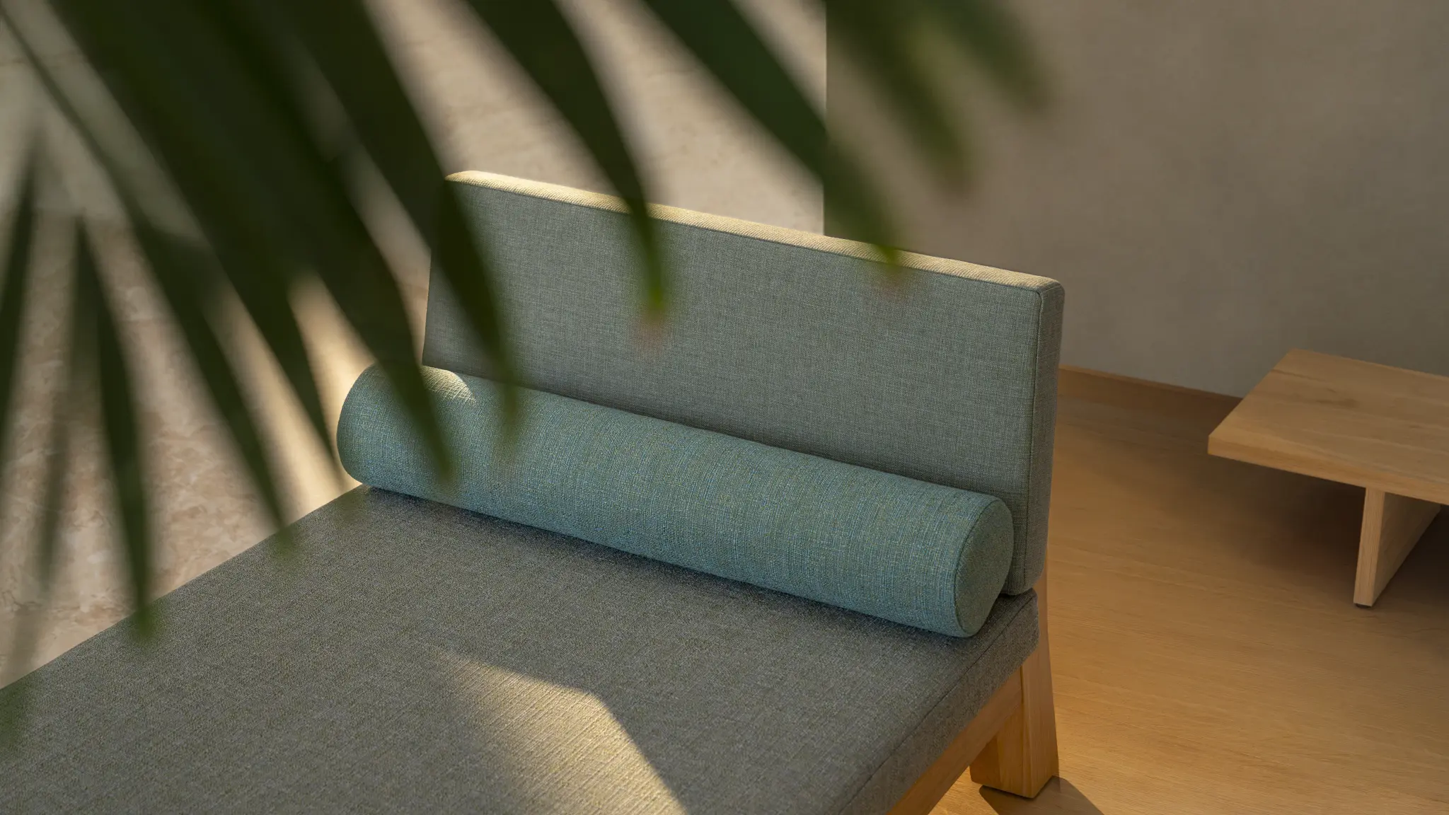Laguna upholstery fabric by Vescom on outdoor lounge chair
